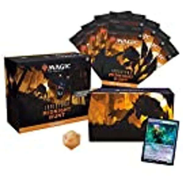 Magic The Gathering Innistrad: Midnight Hunt Bundle | 8 Set Boosters + Accessories