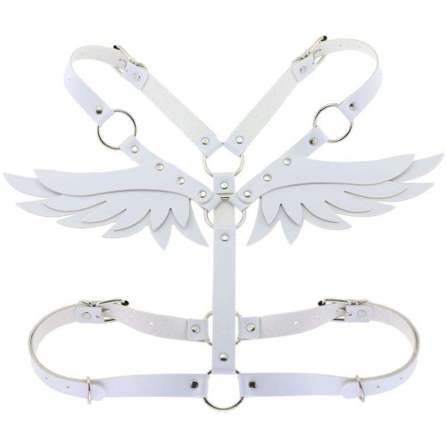 Angel Wings Harness - White