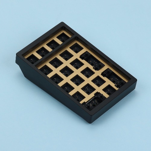 KBDPAD MarK II Mechanical Keyboard KIT | Black / Brass / Hot-swap