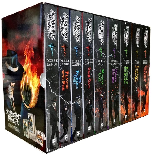 Skulduggery Pleasant X 9 Derek Landy Books Box Set Collection