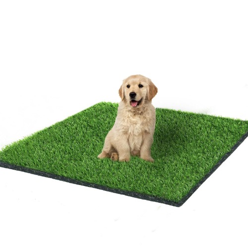 Fortune-star 39.3in X 31.5in Grass Pad for Dogs, Fake Grass for Dog Potty Training Pad, Artificial Grass Dog Grass Pad for Indoor/Outdoor, Turf Grass for Area Patio Decoration - 51.2in x 31.5 In
