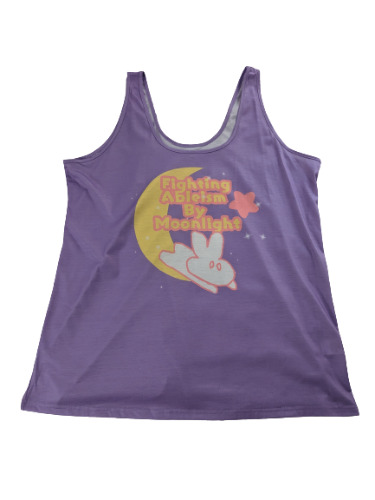 Fighting Ableism by Moonlight (cute tank!)