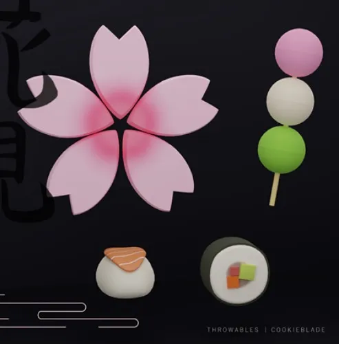 Custom 3D T.I.T.S Throwables