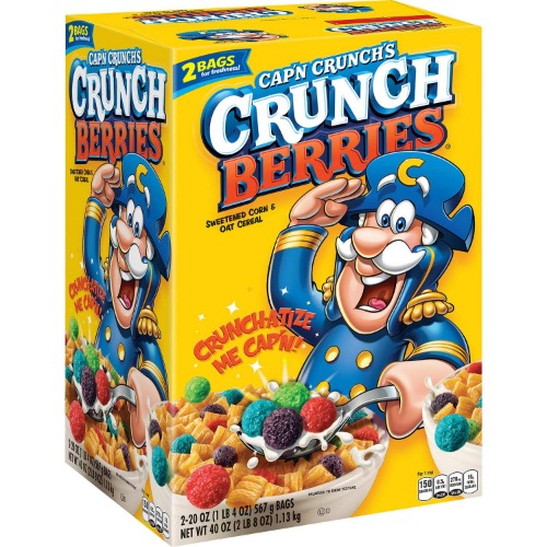 Cap'n Crunch Berries Breakfast Cereal, 1180ml