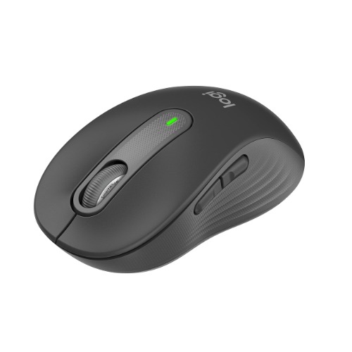Logitech Signature M650 Mouse inalámbrico - para Manos pequeñas y Medianas, 2 años de batería, Clicks silenciosos, Botones Personalizables, Bluetooth, PC/Mac/multidispositivo/Chromebook - Grafito - Grafito