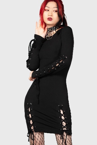 Rory Bodycon Dress | XS / Black / 95% Viscose 5% Elastane