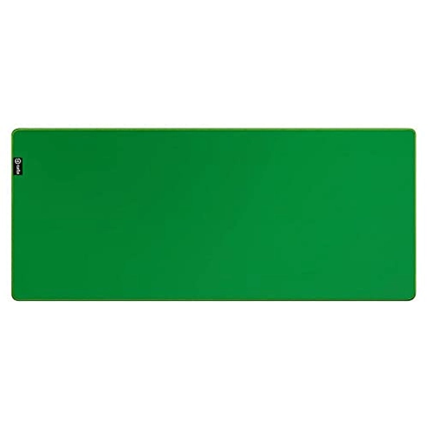 Elgato Green Screen Mouse Mat - Extragrande, Verde Chroma Key, Superficie Deslizante, Bordes cosidos para prevenir el Deshilachado, Base de Goma, Alfombrilla para ratón óptico
