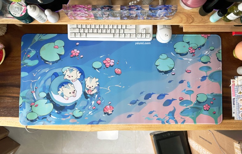 Genshin Impact "Otters" Desk Mat | 1