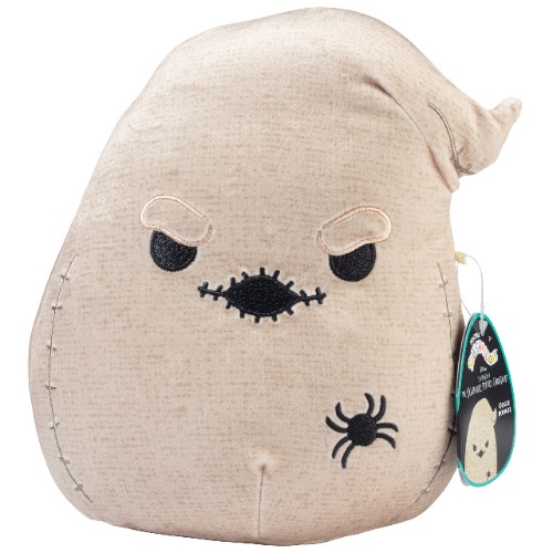 Squishmallows 8" Nightmare Before Christmas Oogie Boogie, Brown - Official Kellytoy Holiday Plush - Cute and Soft Stuffed Animal Toy - Great Gift for Kids - 