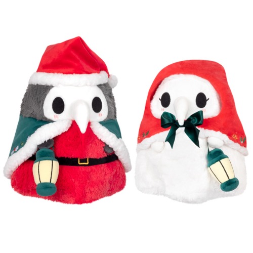 Mini Squishable Festive Plague Doctor & Nurse Set