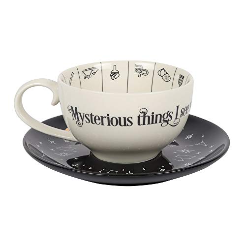 Tea Leaf Fortune Reading Cup + Saucer 