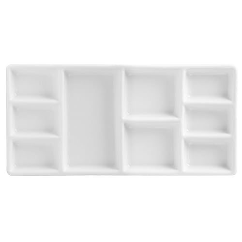 Ceramic Rectangle Artist Paint Palette