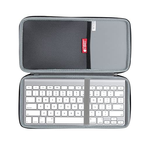 Hermitshell Hard Travel Case for Apple MC184LL/B Wireless Bluetooth Keyboard (Nylon, Black) - Nylon - Black