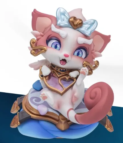 Heartseeker Yuumi Pearl Chroma Figure | Riot Games Store