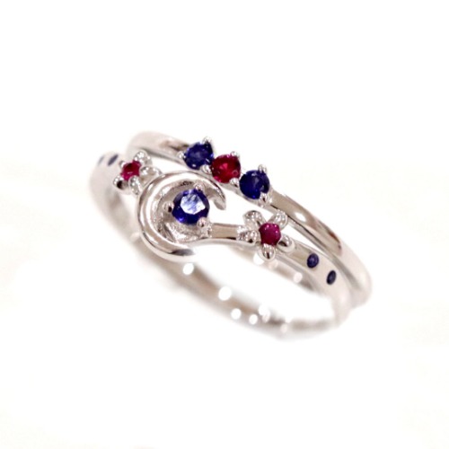 Sesshoumaru Ring Set - Silver / 5