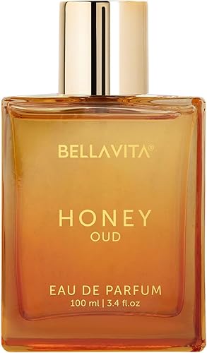 Honey Oud Eau de Parfum (3.4 fl. oz.) | Patchouli, Vanilla, Bergamot, Floral & Spicy + Made with Clean & Vegan Essentials Oils + Cruelty Free | Long-Lasting Unisex Fragrance - Honey OUD