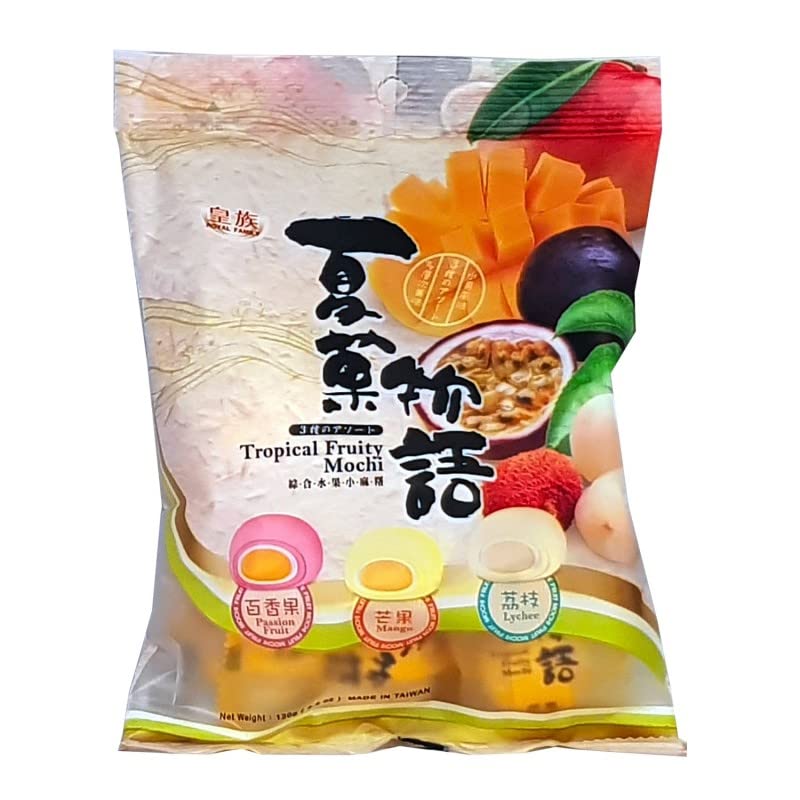 Tea Soul • Gesorteerde mochi 120 g • Tropical Fruit