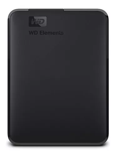 Disco duro externo Western Digital WD Elements WDBU6Y0040BBK-WESN 4TB negro