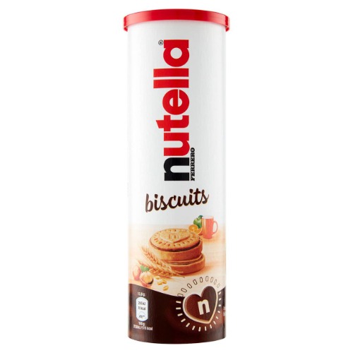 Nutella biscuits - in a crush free tube packaging - 166gr - 