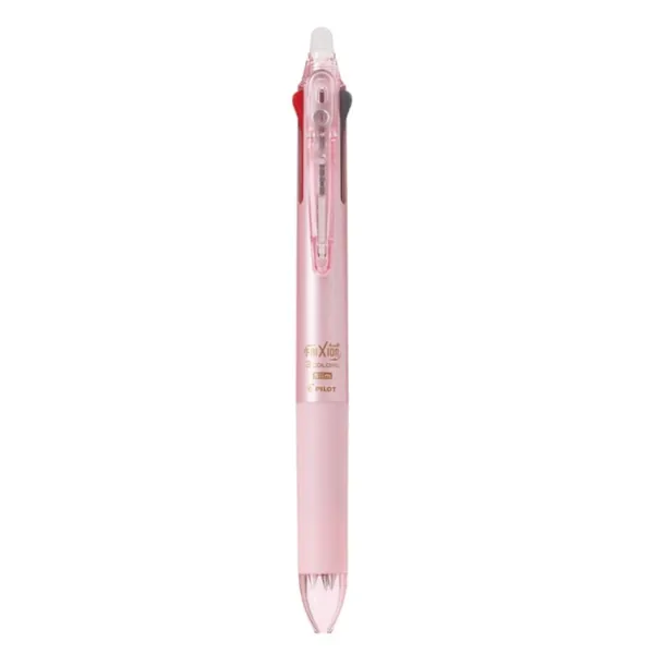 Japanese Pilot FriXion Erasable Tricolor Pen - Blush Pink / Pen
