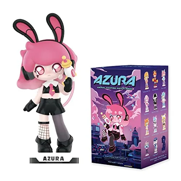 POP MART Azura Animal Fighting Match Blind Box Figures, Random Design Mystery Toys for Modern Home Decor, Collectible Toy Set for Desk Accessories, 1PC