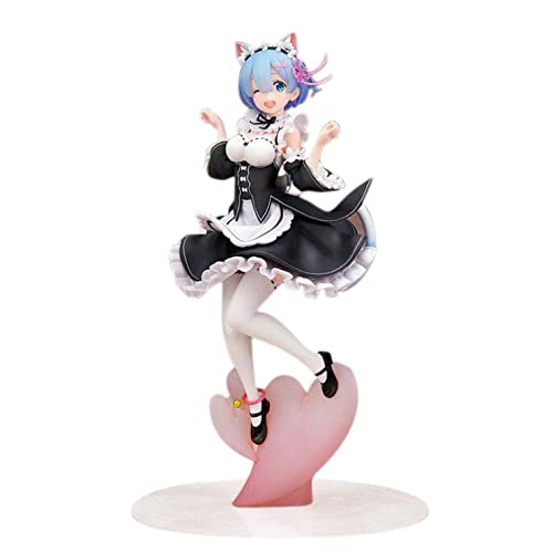 Re:Zero -Starting Life in Another World- SPM Figure Cute cat Girl Maid Outfit Version Perfect Details Funny cat Dress up Best Gift 9.4inch
