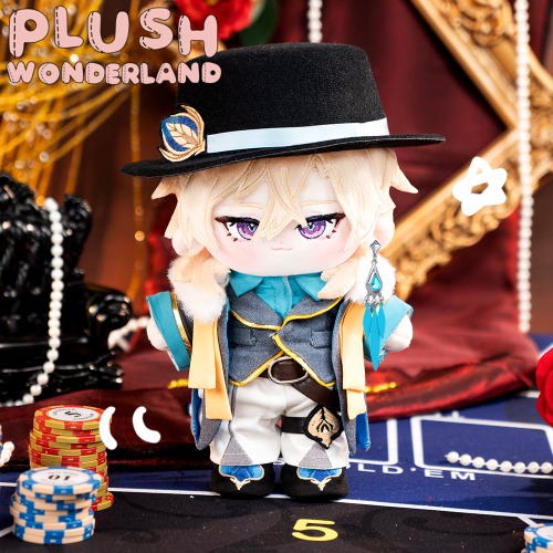 【In Stock】PLUSH WONDERLAND Honkai: Star Rail Aventurine Plushies Cotton Doll 20CM FANMADE Shajin | 【In Stock】20CM Doll With Clothes