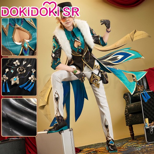 DokiDoki-SR Game Honkai: Star Rail Cosplay Aventurine Costume Shajin | L-Order Processing Time Refer to Description Page