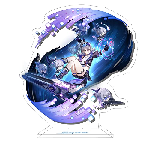Rainteam Honkai: Star Rail Acrylic Stand Figure Standee Character Decorations (Silver Wolf) - Silver Wolf