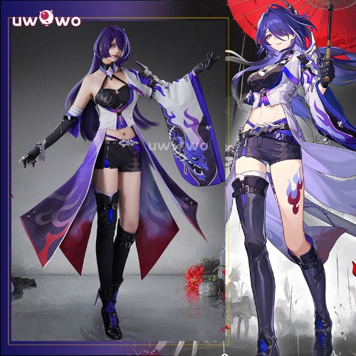 UWOWO Collab Series: Honkai Star Rail Acheron Cosplay Costume - 【Pre-sale】S