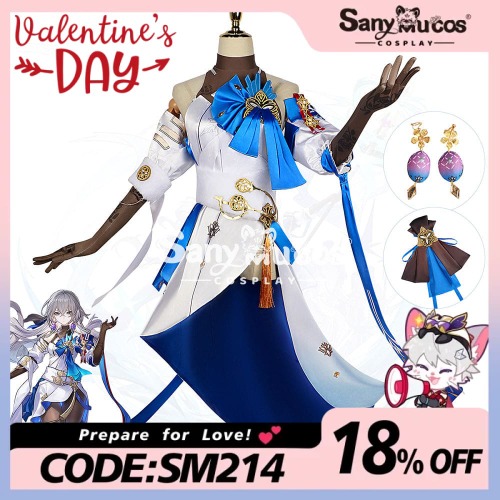 【In Stock】Game Honkai: Star Rail Cosplay Belobog Bronya Cosplay Costume Plus Size - XS