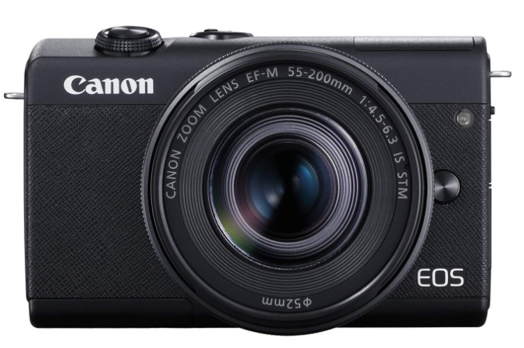 Canon EOS M200 Compact Mirrorless Digital Vlogging Camera with EF-M 15-45mm lens, Vertical 4K Video Support, 3.0-inch Touch Panel LCD, Built-in Wi-Fi, and Bluetooth Technology, Black - Black EF-M 15-45mm Lens Digital Vlogging Camera