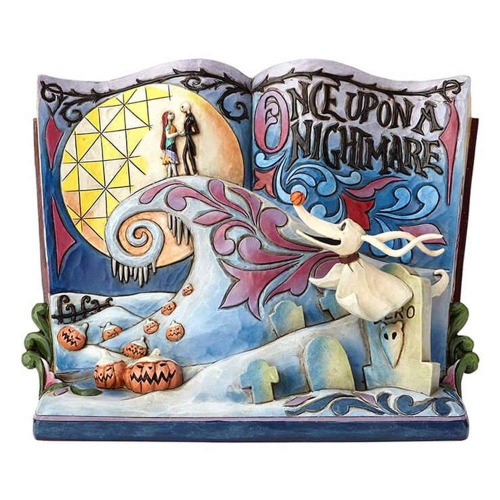 Disney 4057953 Traditions Once Upon A Nightmare Storybook Figurine