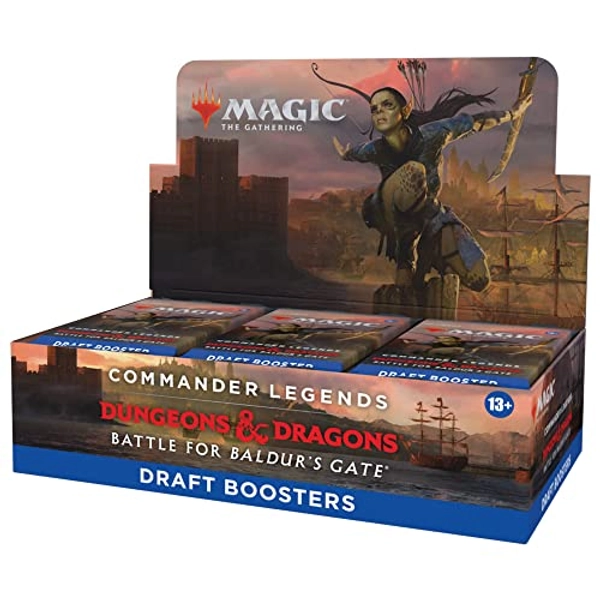 Magic: The Gathering Commander Legends: Battle for Baldur’s Gate Draft Booster Box | 24 Packs (480 Magic Cards)