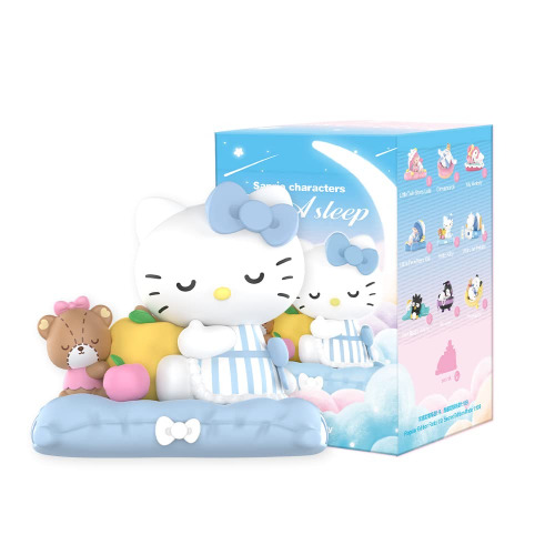 pop mart Sanrio Characters Fall Asleep Series-1PC Pop Figuren Zufällige Figuren Actionfiguren Sammelfiguren und Sammler Kunstspielzeug Spielzeug Figuren Geschenk