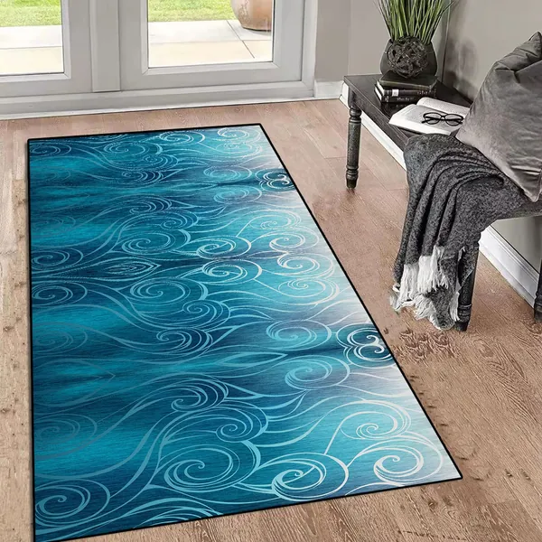 Dirt Stopper Carpet Runner Very Long Hallway Hall Runner Narrow Rugs Machine Washable Runner Carpet Rug for Kitchen Floor Laundry Room