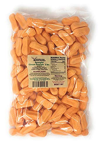 YANKEETRADERS Yankee Traders Brand Candy, Circus Peanuts, 2 Pound - 2 Pound (Pack of 1)