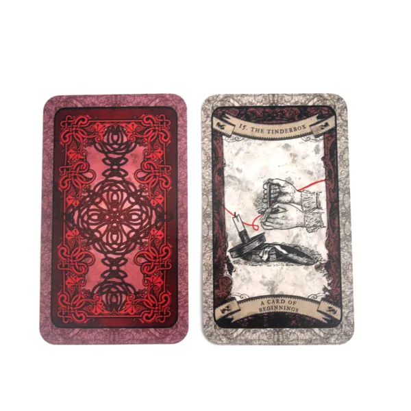 Red Thread Oracle Deck. Tarot Size,  32 Picture Cards + Guide Cards.. Oracle. Oracle Deck. Tarot. Oracle Cards. Fortune Telling. Divination.