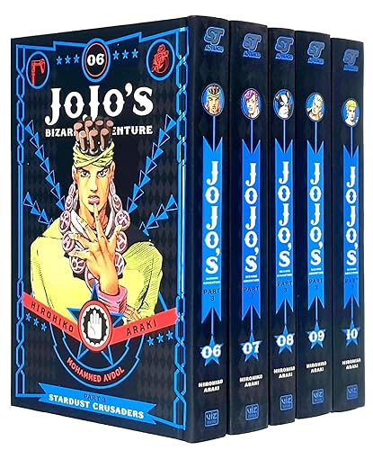 Jojos Bizarre Adventure Part 3 Stardust Crusaders Vol 6-10 Collection 5 Books Set