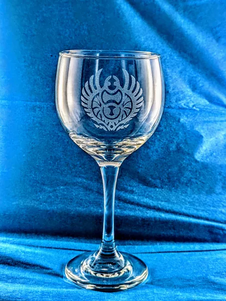Final Fantasy XIV inspired Ascian Themed Wine Glass Customizable