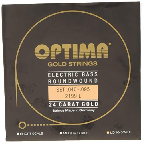 Optima 2199 LS Bass GOLD Strings, Long Scale, light