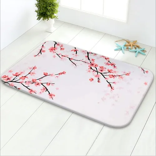 Pinkcherry Bathroom Mat