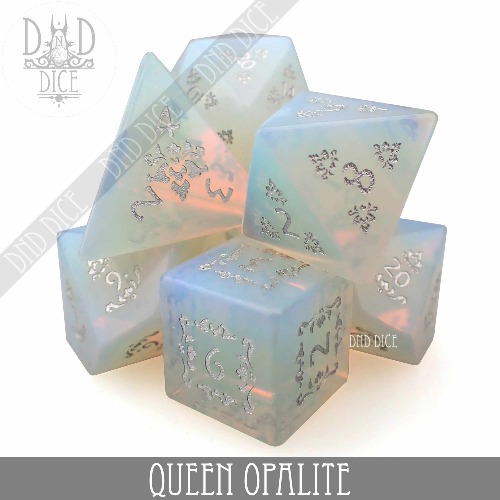 Queen Opalite Dice