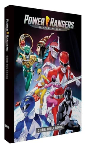 Renegade Game Studios Power Rangers Roleplaying Game Core Rulebook, Hardcover Full Color 260 Pages Ages 14+