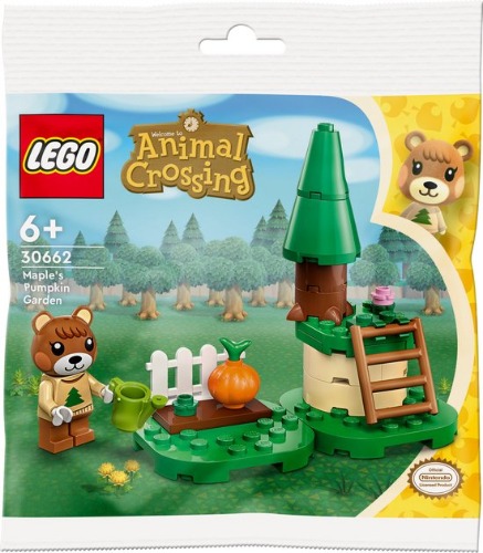 LEGO Animal Crossing Maple's pumpkin garden