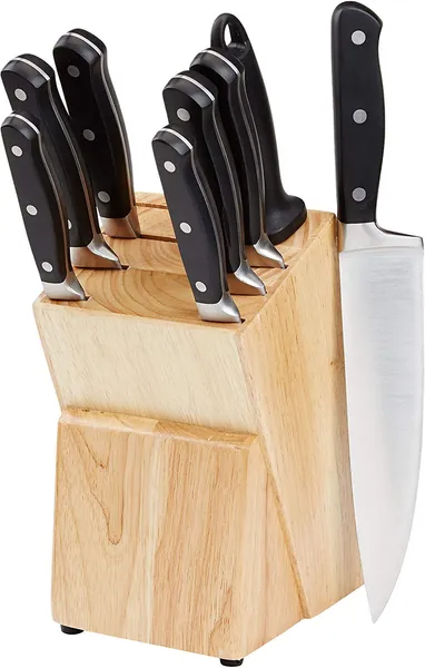 9-Piece Premium Kitchen Knife Block Set