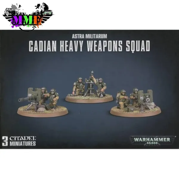 Cadian Heavy Weapions Squad - Warhammer 40,000