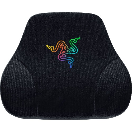 Razer Head Cushion Chroma Neck & Head Support for Gaming Chairs: Ergonomically Designed - Memory Foam Padding - Wrapped in Plush Black Velvet - Chroma RGB - 