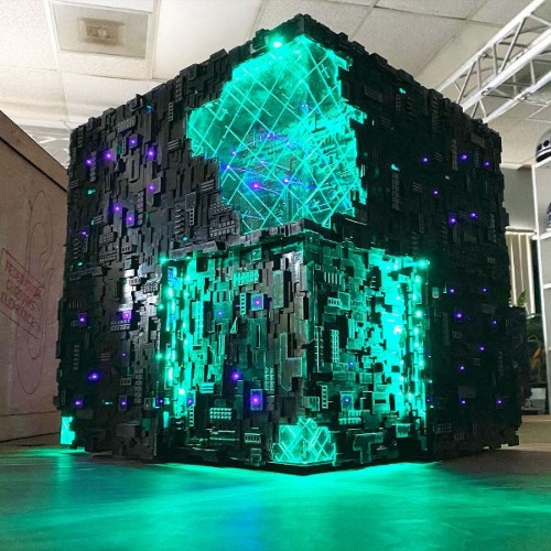 Star Trek: Picard Borg Cube PC Case