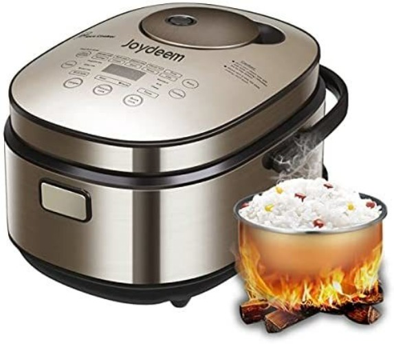 JOYDEEM AIRC-4001 Smart Induction Heating System Rice Cooker, 24-hours Pre-set Timer, 4 L 8 Cup Capicity - Default